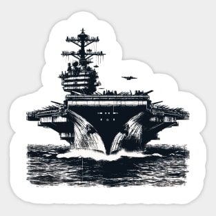 Aircraft Carrier Sticker
